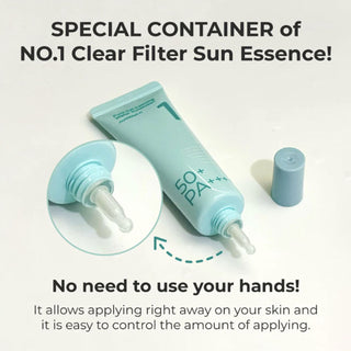 numbuzin No.1 Clear Filter Sun Essence (SPF50+ PA++++)  50ml