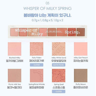 Peripera All Take Mood Palette - 7 Colors