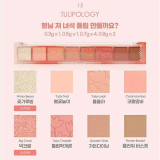 Peripera All Take Mood Palette - 7 Colors - Koreabe