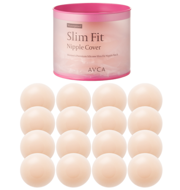 AVCA Slim Fit Nipple Cover 65mm 16 pieces