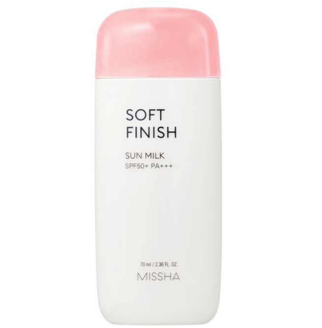 Missha All Around Safe Block Soft Finish Sun Milk (SPF50+ PA+++) 70ml