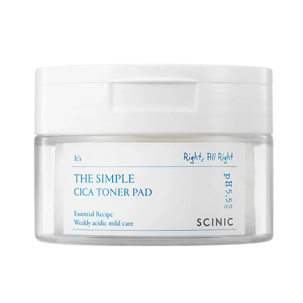 Scinic Simple Cica Toner Pad 60ea