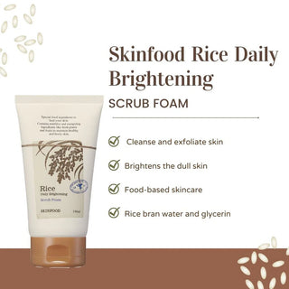 Skinfood Rice Scrub Foam 150ml