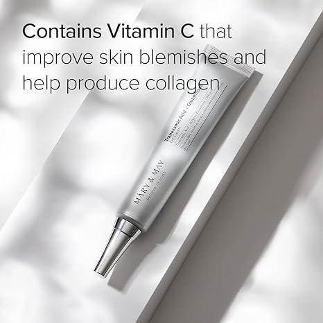 Mary&May Tranexamic Acid + Glutathione Eye Cream 30g Koreabe Mary&May Tranexamic Acid + Glutathione Eye Cream 30g Koreabe