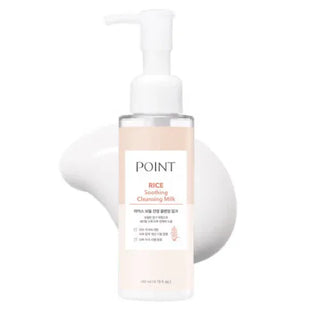 Point - Rice Soft Soothing Cleansing Milk 140ml - Koreabe
