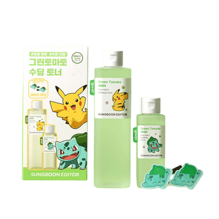 Sungboon Editor X Pokemon - Green Tomatoe NMN Pore Hydro Toner 350ml +120ml - Koreabe