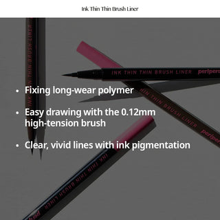 Peripera Ink Thin Thin Brush Line - 2 Colors