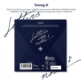 Day6 - Young K - Letter with Notes (Digi Pack Ver) - Koreabe