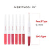 Merythod - Reel Edge Dual Lipstick - 3 Colors