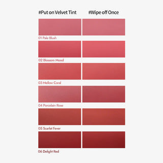 Merythod - Reel Tattoo Velvet Tint - 12 Colors