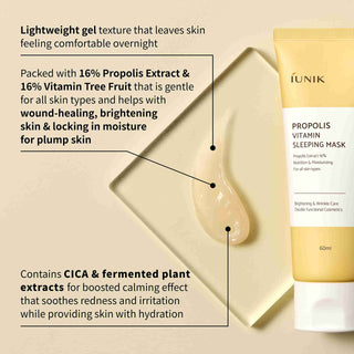 IUNIK - Propolis Vitamin Sleeping Mask 60ml