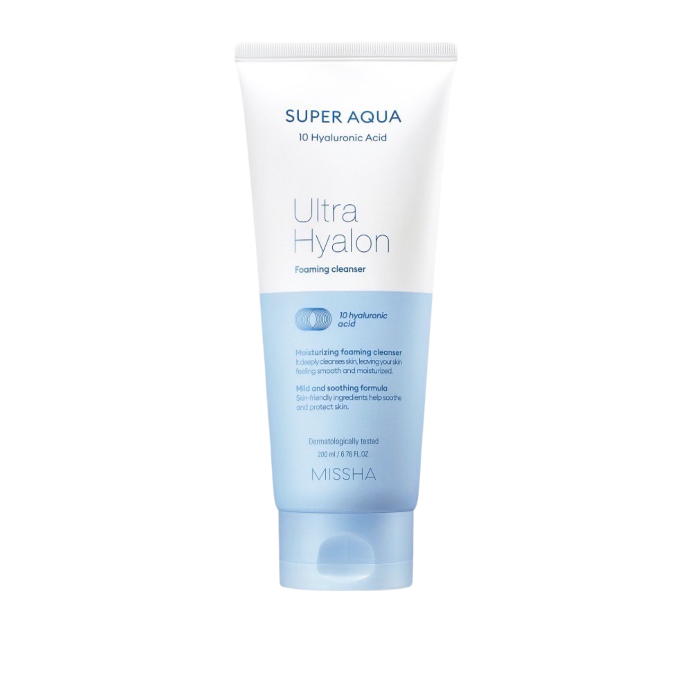 Missha - Super Aqua Ultra Hyalon Cleansing Foam 200ml