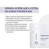 Missha - Super Aqua Ultra Hyalron Toner Pads 90ea