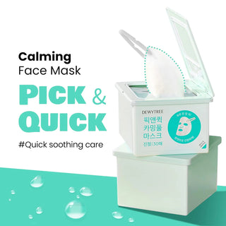 Dewytree - Pick and Quick Calming Mask 30ea + Cleanser 50ml