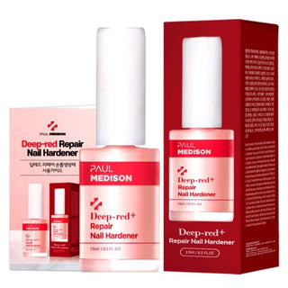 Paul Medison - Deep Red+ Repair Nail Hardener 15ml