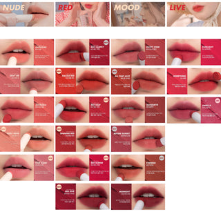 Romand Zero Matte Lipstick - 19 Colors