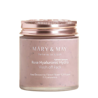 Mary&May - Rose Hyaluronic Hydra Wash Off Pack 125ml