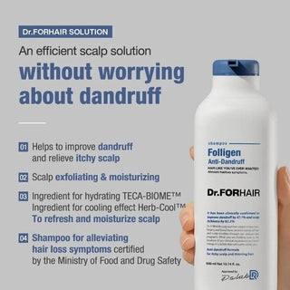 Dr For Hair - Folligen Anti-Dandruff 500ml