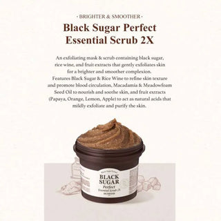 Skinfood Black Sugar Perfect Essential Scrub 2x 210g