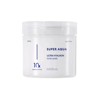 Missha - Super Aqua Ultra Hyalron Toner Pads 90ea