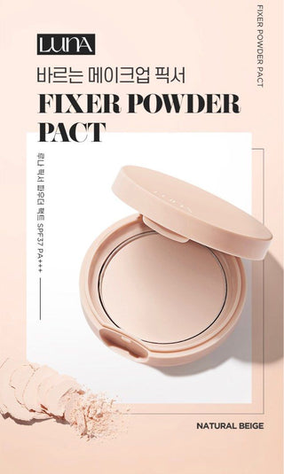 Luna - Fixer Powder Pact Beige SPF37 PA+++