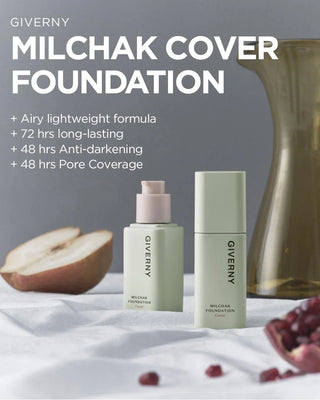 Giverny - Milchak Cover Foundation 5 Colors