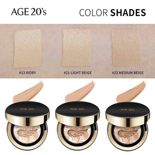 Age 20's - Signature Essence Cover Pact Intense Cover + 2 refills - 3 Colors