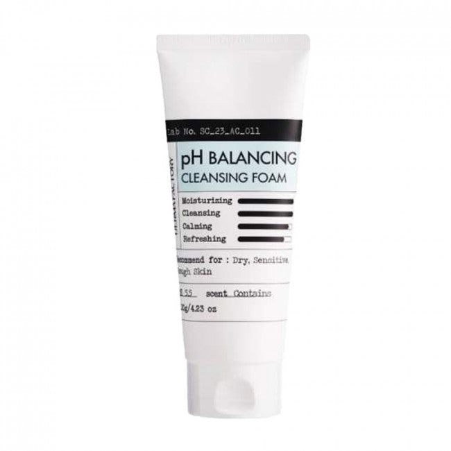 Derma Factory- Panthenol pH Balancing Cleansing Foam 120ml