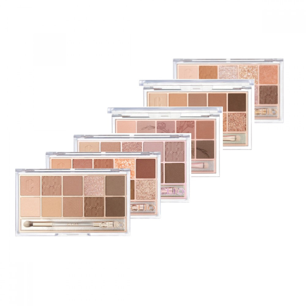 Clio Pro Eye Palette - 9 Colors