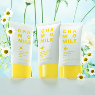 Nature Republic - Chamomile Calming Tone Up Sun Cream SPF50+ PA++++ 50ml