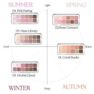 Clio Pro Eye Palette Air - 7 Colors