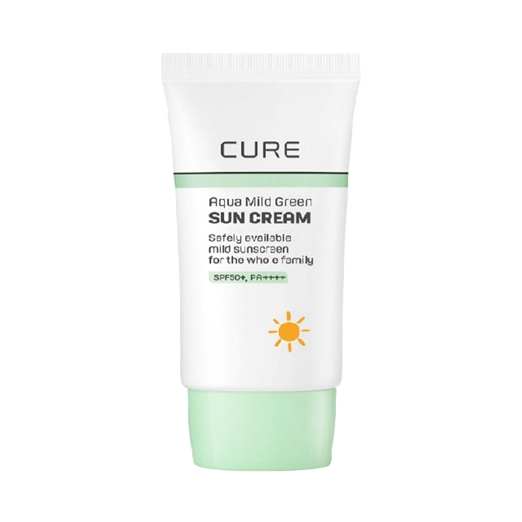 Cure - Aqua Mild Green Sun Cream SPF50+ PA++++ 40ml