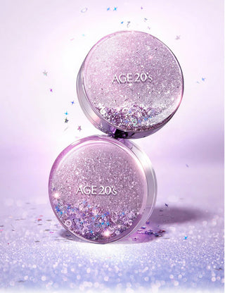 Age 20's - Shining Drop Edition Essence Cover Pact + 3 refills - 4 Colors