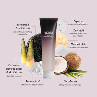 Haruharu Wonder Black Rice Triple AHA Gentle Cleansing Gel 100ml – Koreabe
