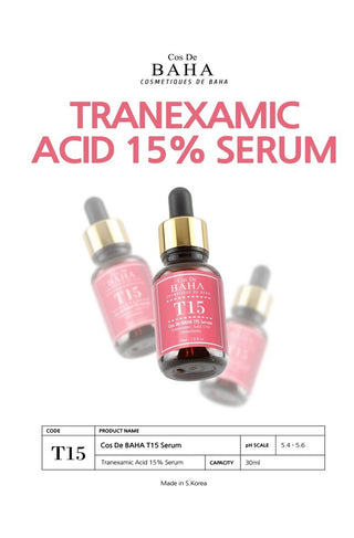 Cos De Baha - Tranexamic Acid 15% Glutathione Serum 30ml