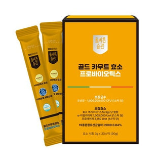 Olbareun Habit - Gold Kamut Enzyme With Encapsulated Probiotics (1 Billion) 30ea