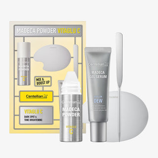 Centellian24 - Vitaglu C Up Set (Madeca Power 6g + Gel Serum 15ml + Palette + Spatula)