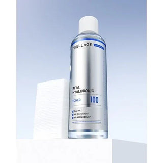 Wellage - Real Hyaluronic 100 Toner 200ml - Koreabe