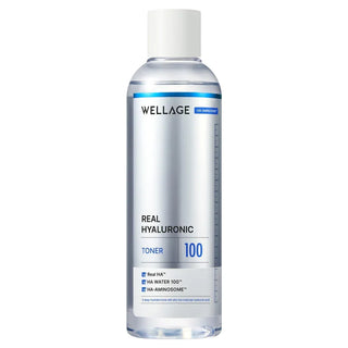 Wellage - Real Hyaluronic 100 Toner 200ml - Koreabe