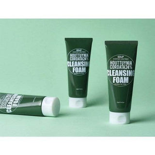Derma Factory - Houttuynia Cordata 24% Cleansing Foam 120ml - Koreabe