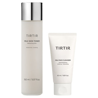 Tirtir - Milk Skin Toner 150ml + Milk Pack Cleanser 50ml