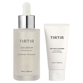 Tirtir - SOS Serum 50ml + Milk Pack Cleanser 50ml