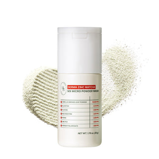 Heveblue - Derma Zinc Matcha Micro Powder Wash 50g