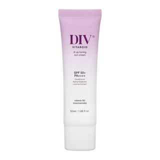 Cell Fusion C - DIV Vitaroid Lit Up Toning Sun Cream SPF50+ PA++++ 50ml