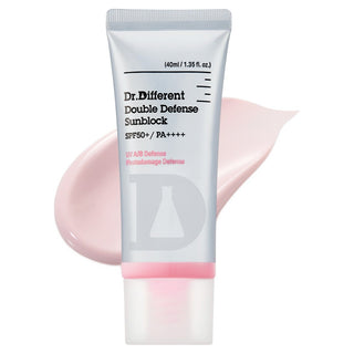 Dr Different - Double Defense Sunblock SPF50+ PA++++ 40ml