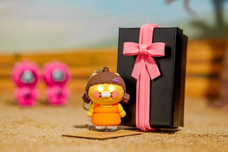 Kakao - Squid Game X Kakao Friends LED Keyring_Chunsik - Koreabe