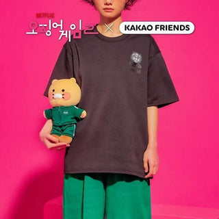 Kakao - Squid Game X Kakao Friends T-shirt_Friends - Koreabe