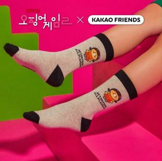 Kakao - Squid Game X Kakao Friends Younghee Socks_Chunsik - Koreabe
