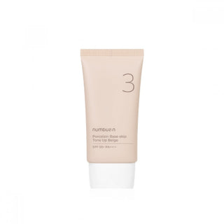 numbuzin No.3 Porcelain Base-skip Tone Up Beige (SPF50+ PA++++) 50ml