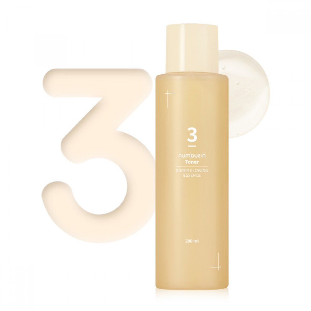 numbuzin No.3 Super Glowing Essence Toner 200ml